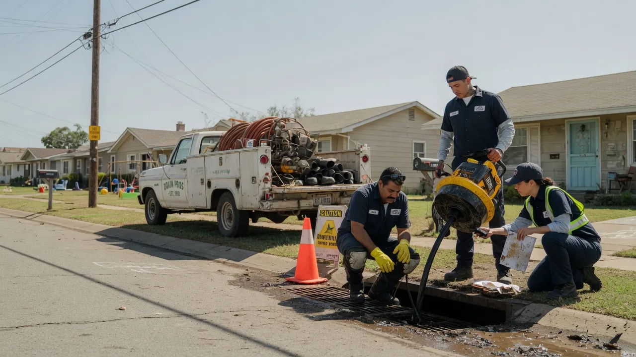 Drain Cleaning in Kirvin, TX near me